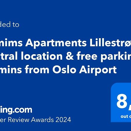 Demims Apartments Lillestrom - Central Location & Parking ภายนอก รูปภาพ